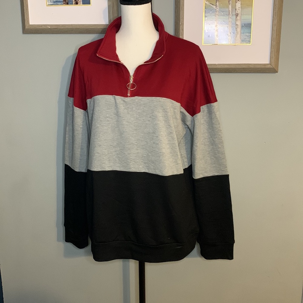 Half zipper jacket